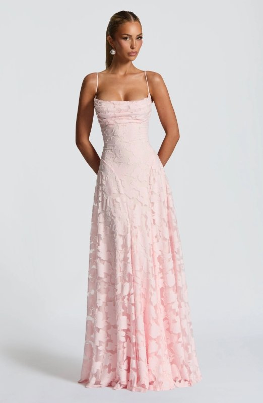 Women's Floral Print Maxi Dress | Elegant Flowing Summer Dress - Velshara store