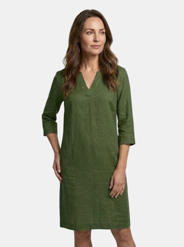 Women's Flowing Summer Dress | Elegant V - Neck Layered Design - Velshara store