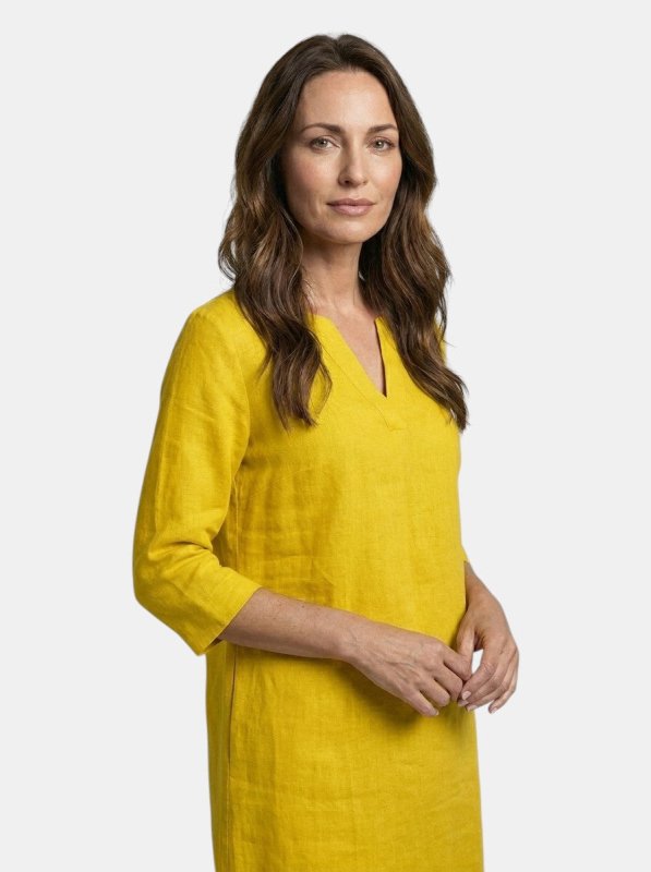 Women's Flowing Summer Dress | Elegant V - Neck Layered Design - Velshara store