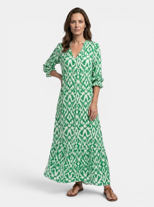 Women's Flowing Viscose Maxi Dress | Elegant Relaxed Summer Style - Velshara store
