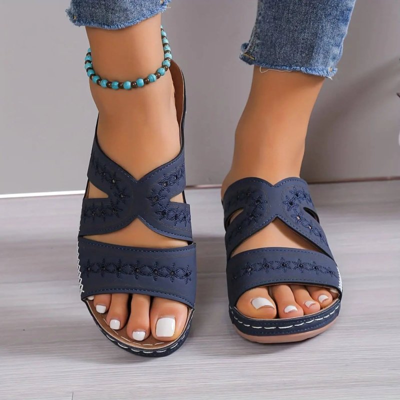 Women's Gel - Infused Orthopedic Sandals | Comfortable Breathable Slip - Resistant Footwear - Velshara store