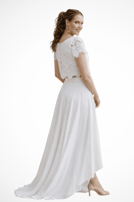 Women's Lace Maxi Dress Set | Elegant Flared Formal Outfit - Velshara store