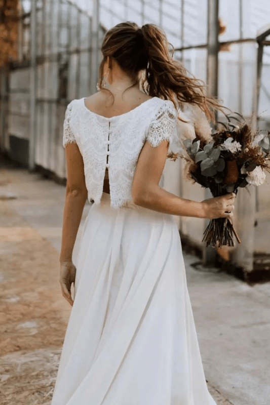 Women's Lace Maxi Dress Set | Elegant Flared Formal Outfit - Velshara store
