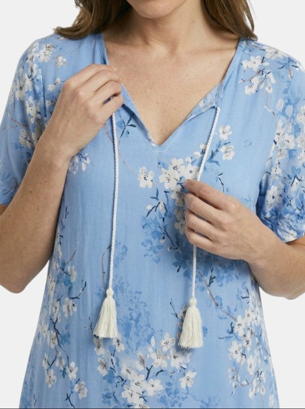 Women's Light Airy Fabric Maxi Dress | Flattering Bohemian Summer Dress - Velshara store