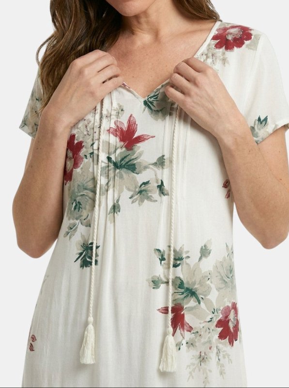 Women's Light Airy Fabric Maxi Dress | Flattering Bohemian Summer Dress - Velshara store