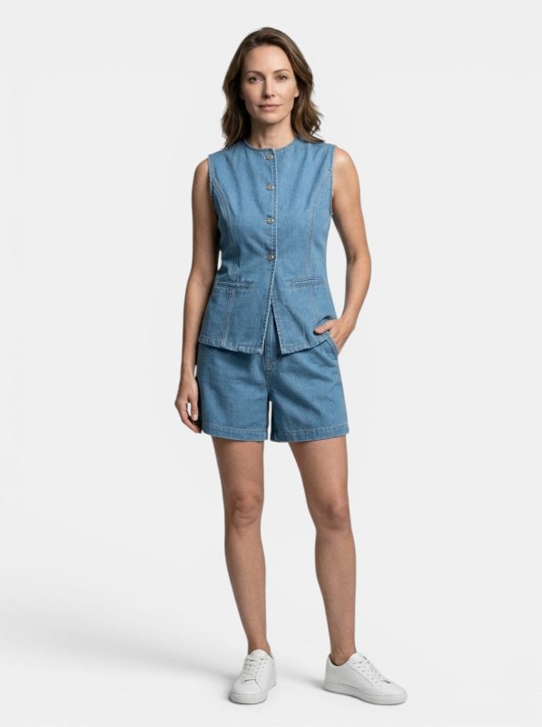 Women's Lightweight Cotton Co - Ord Set | Relaxed Fit Summer Outfit - Velshara store
