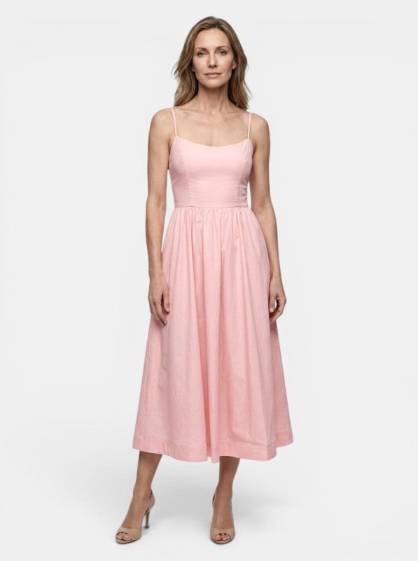 Women's Lightweight Cotton Maxi Dress | Elegant Sleeveless Summer Formal Dress - Velshara store
