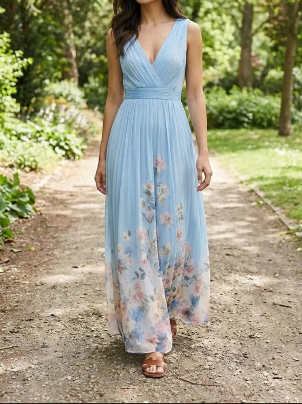 Women's Lightweight Elegant Summer Dress | Flattering Airy Comfort - Velshara store