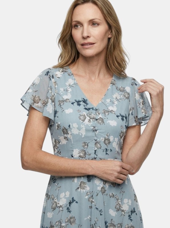 Women's Lightweight Floral Maxi Dress | Elegant Flowing Summer Style - Velshara store