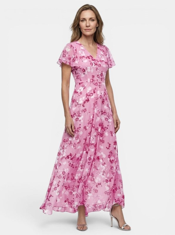 Women's Lightweight Floral Maxi Dress | Elegant Flowing Summer Style - Velshara store