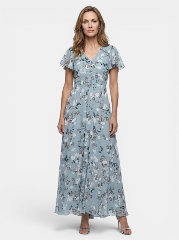 Women's Lightweight Floral Maxi Dress | Elegant Flowing Summer Style - Velshara store