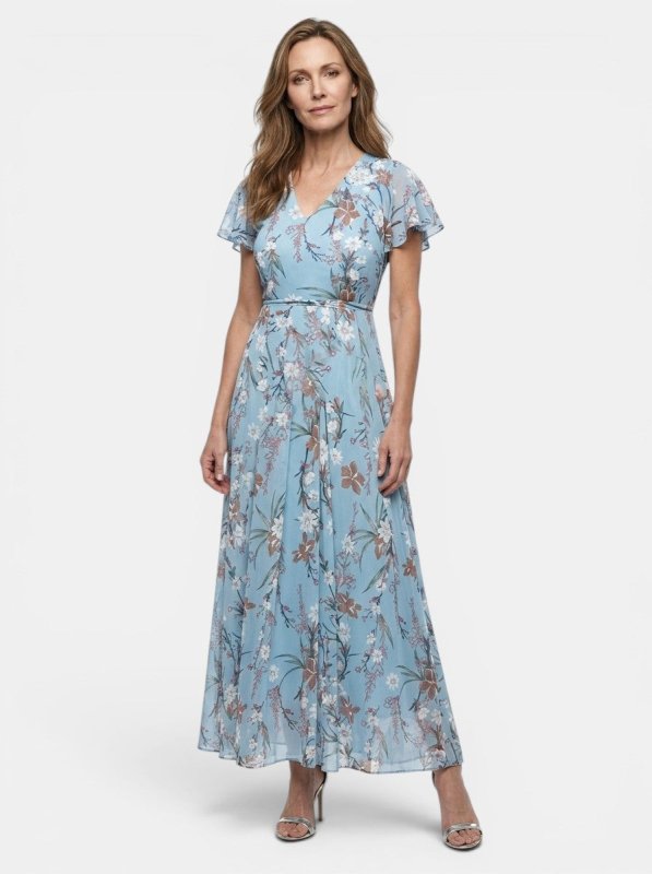 Women's Lightweight Floral Maxi Dress | Elegant Flowing Summer Style - Velshara store