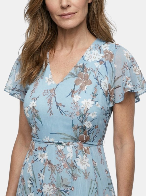 Women's Lightweight Floral Maxi Dress | Elegant Flowing Summer Style - Velshara store
