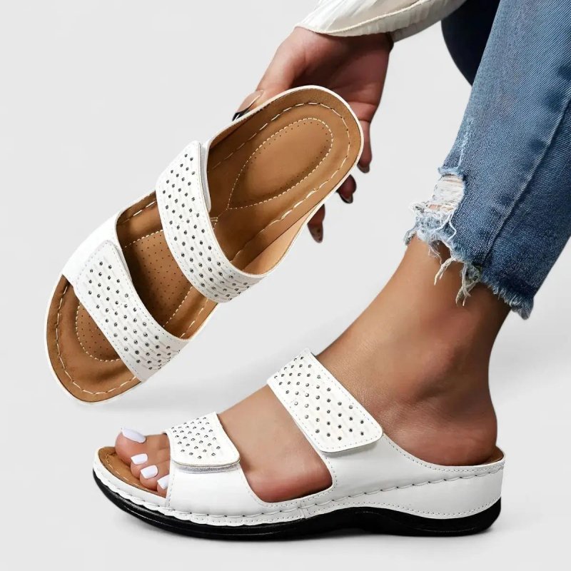 Women's Lightweight Gel Sandals | Comfortable Platform Footwear for Everyday Wear - Velshara store