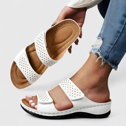 Women's Lightweight Gel Sandals | Comfortable Platform Footwear for Everyday Wear - Velshara store