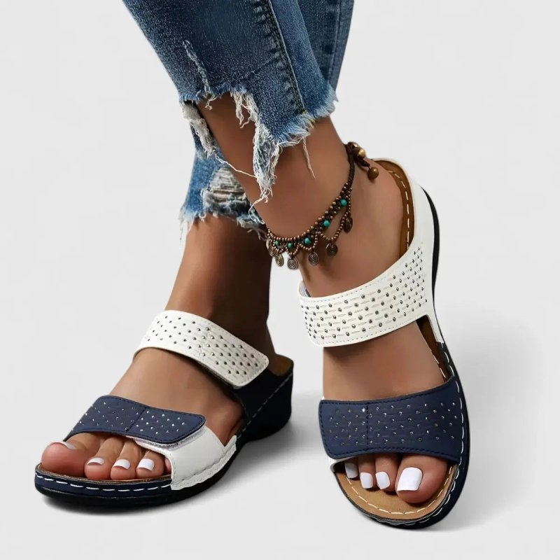 Women's Lightweight Gel Sandals | Comfortable Platform Footwear for Everyday Wear - Velshara store