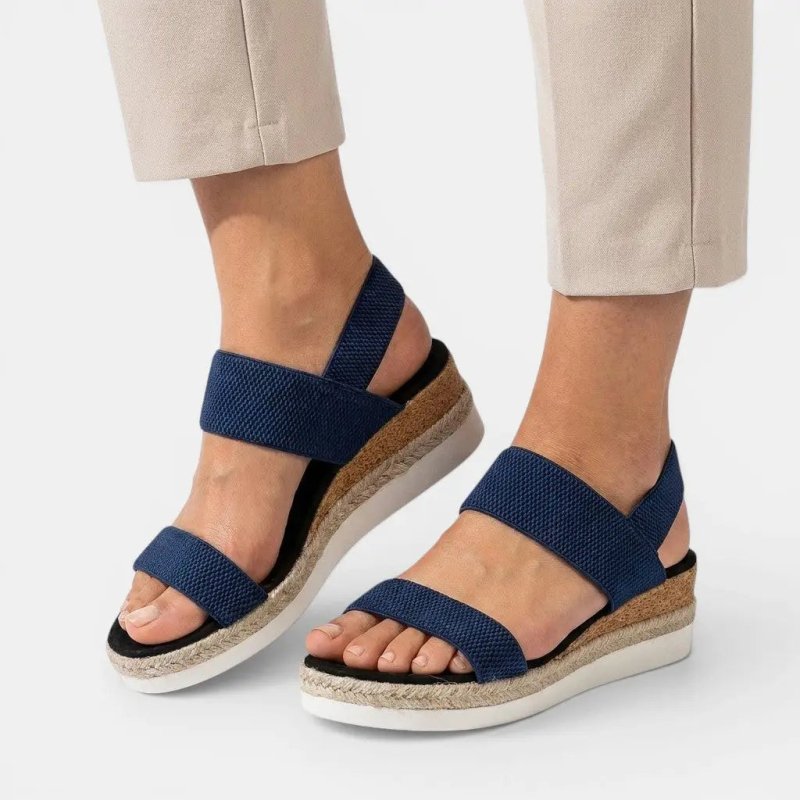 Women's Lightweight Platform Sandals | Elegant Cushioned Summer Footwear - Velshara store