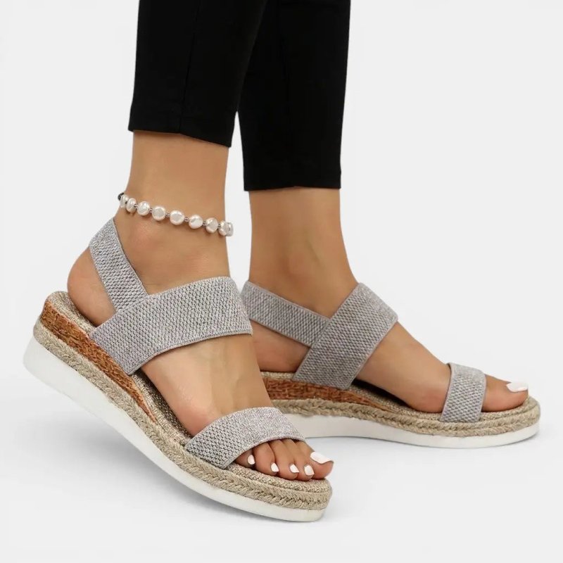 Women's Lightweight Platform Sandals | Elegant Cushioned Summer Footwear - Velshara store