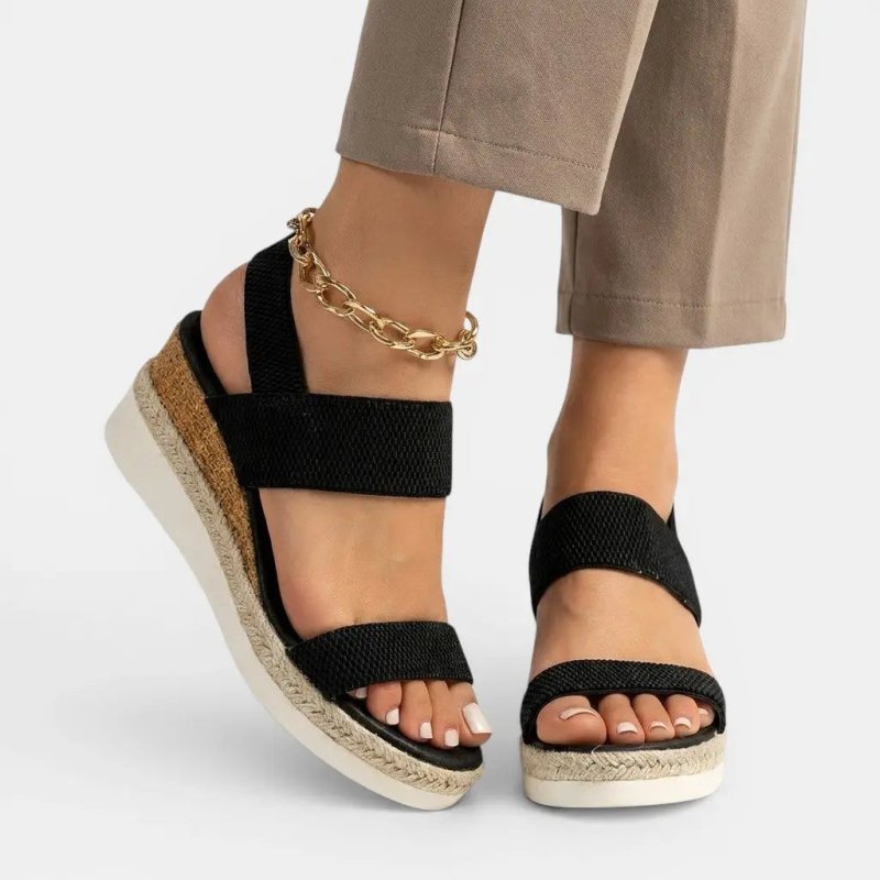 Women's Lightweight Platform Sandals | Elegant Cushioned Summer Footwear - Velshara store
