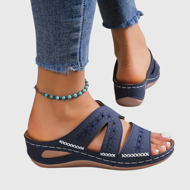 Women's Lightweight Synthetic Sandals | Elegant Comfortable Casual Footwear - Velshara store