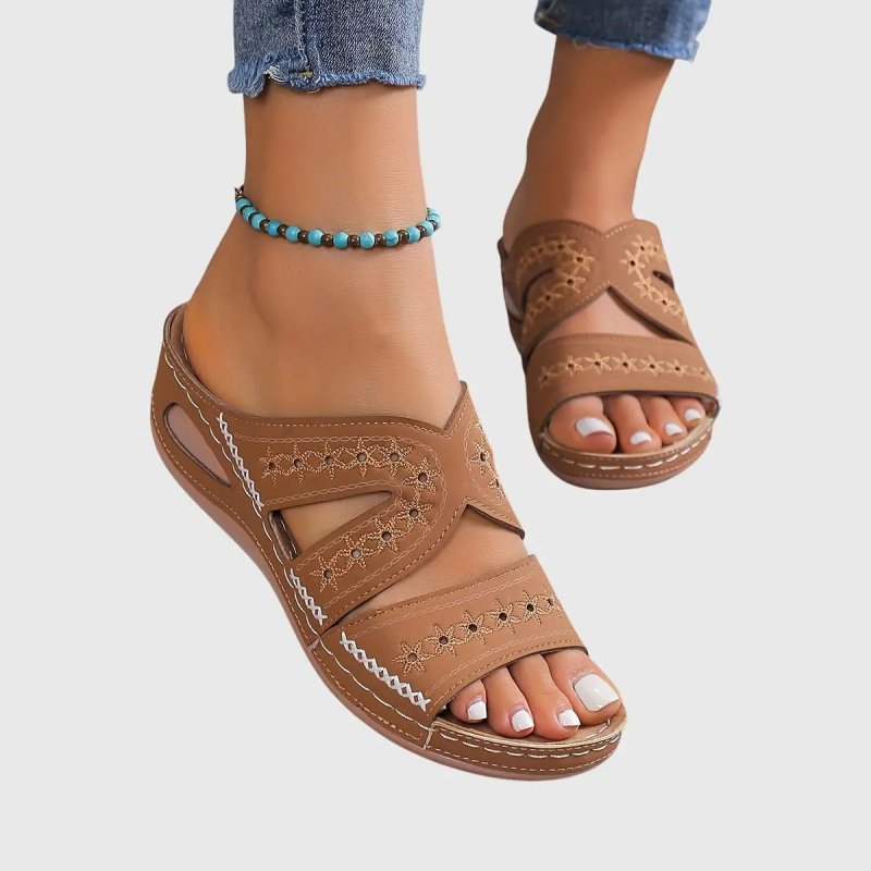 Women's Lightweight Synthetic Sandals | Elegant Comfortable Casual Footwear - Velshara store