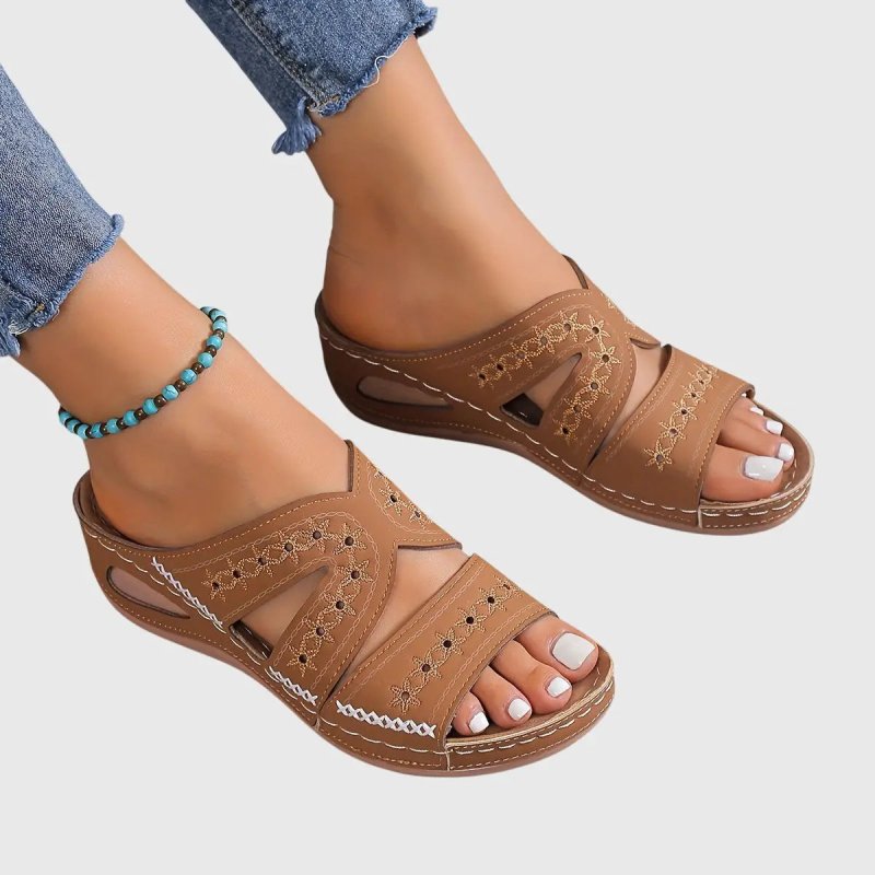 Women's Lightweight Synthetic Sandals | Elegant Comfortable Casual Footwear - Velshara store