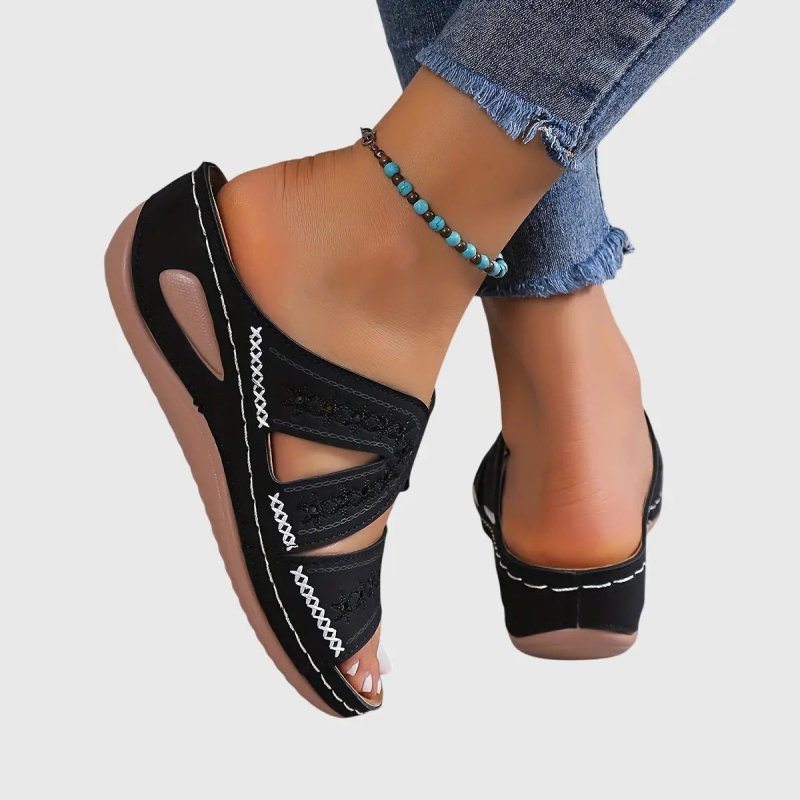 Women's Lightweight Synthetic Sandals | Elegant Comfortable Casual Footwear - Velshara store