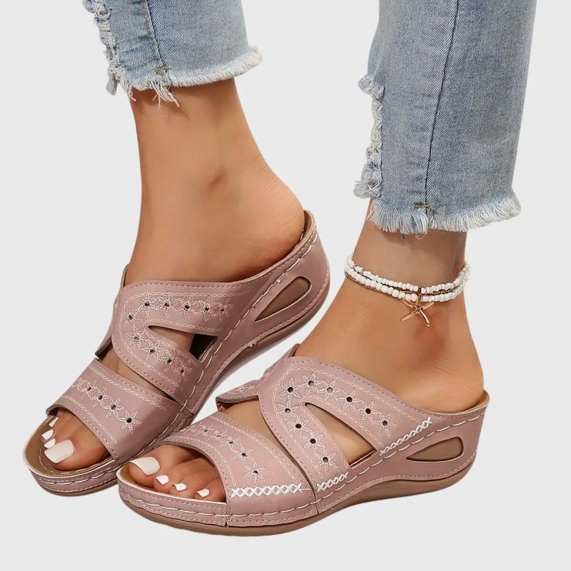 Women's Lightweight Synthetic Sandals | Elegant Comfortable Casual Footwear - Velshara store