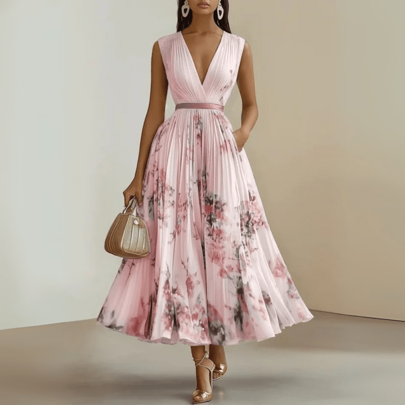 Women's Lightweight Viscose Maxi Dress | Breezy Flowy Summer Style - Velshara store