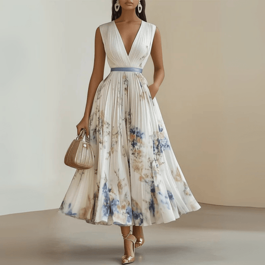 Women's Lightweight Viscose Maxi Dress | Breezy Flowy Summer Style - Velshara store