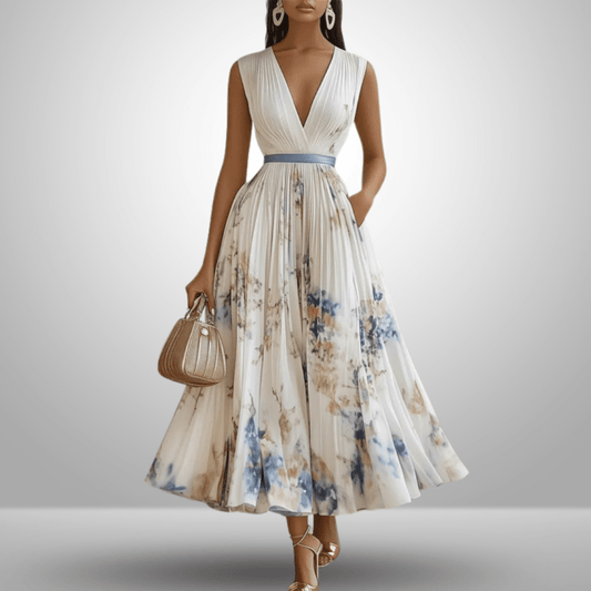 Women's Lightweight Viscose Maxi Dress | Breezy Flowy Summer Style - Velshara store