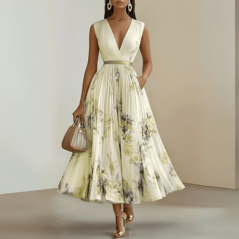 Women's Lightweight Viscose Maxi Dress | Breezy Flowy Summer Style - Velshara store