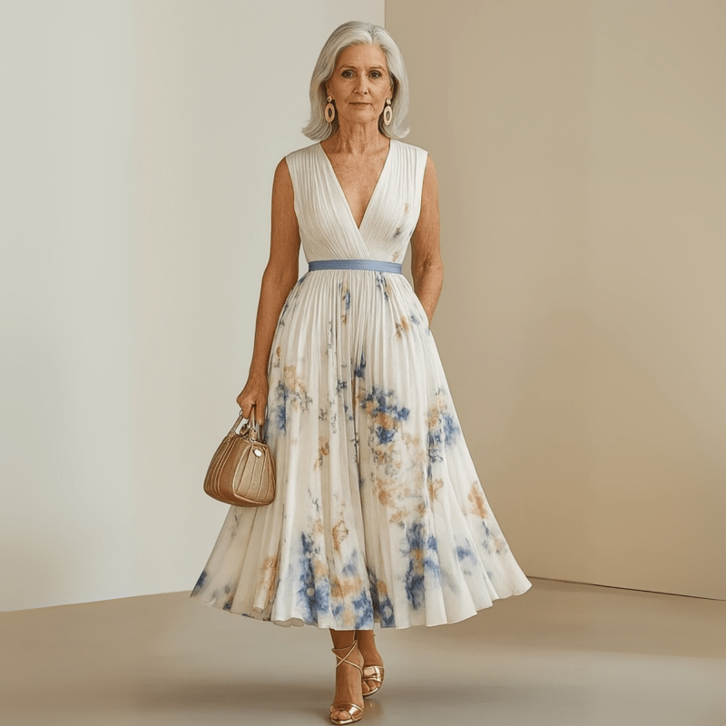 Women's Lightweight Viscose Maxi Dress | Breezy Flowy Summer Style - Velshara store