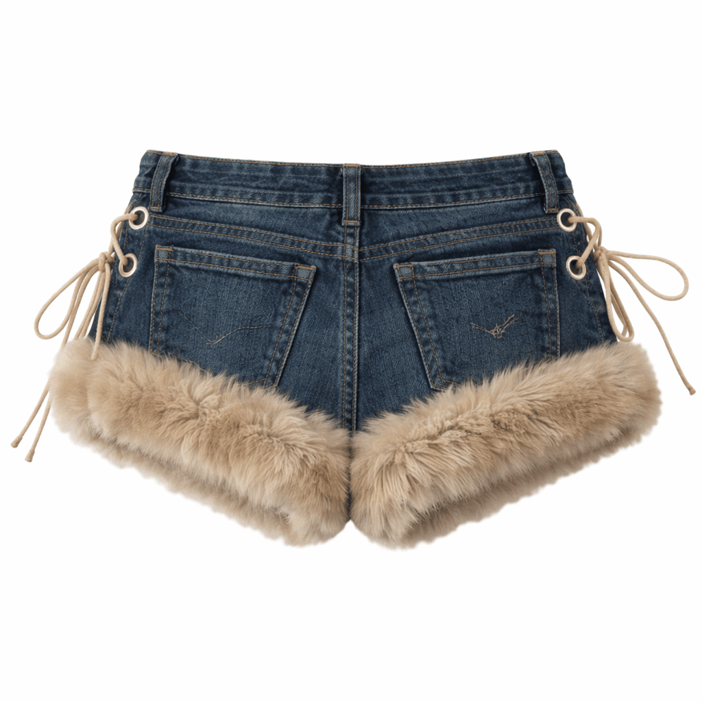Women’s Low Waist Denim Shorts – Casual Retro Look - Velshara store