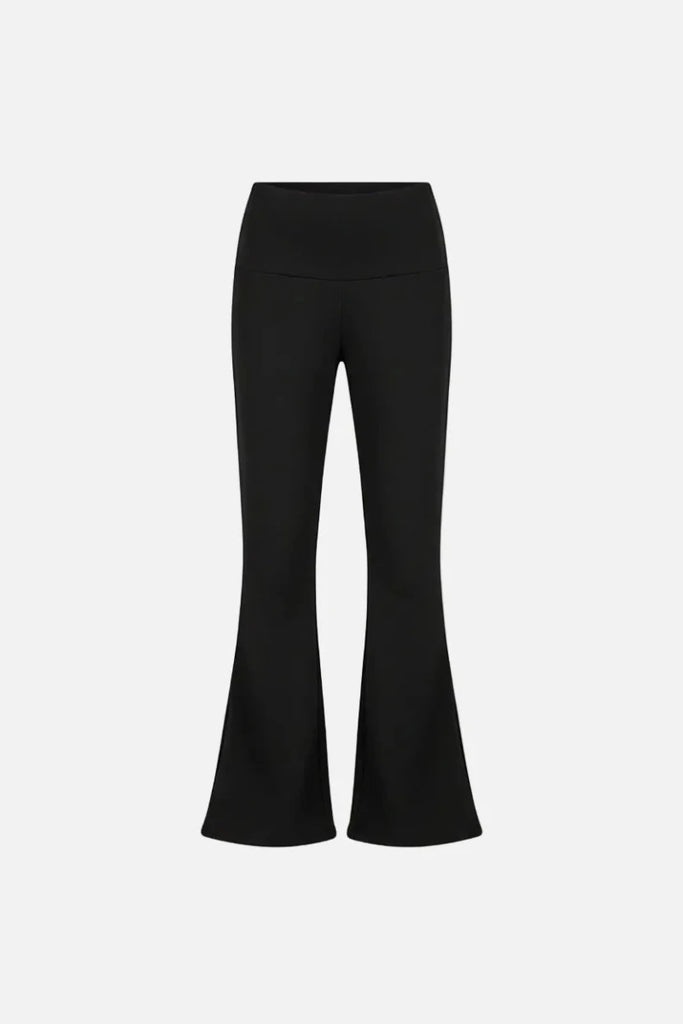Women’s Low Waist Flared Pants – Solid Color Casual Fit - Velshara store