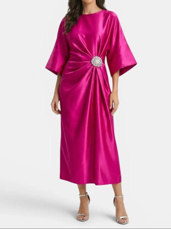 Women's Luxurious Shine Maxi Dress | Elegant Long Formal Evening Gown - Velshara store
