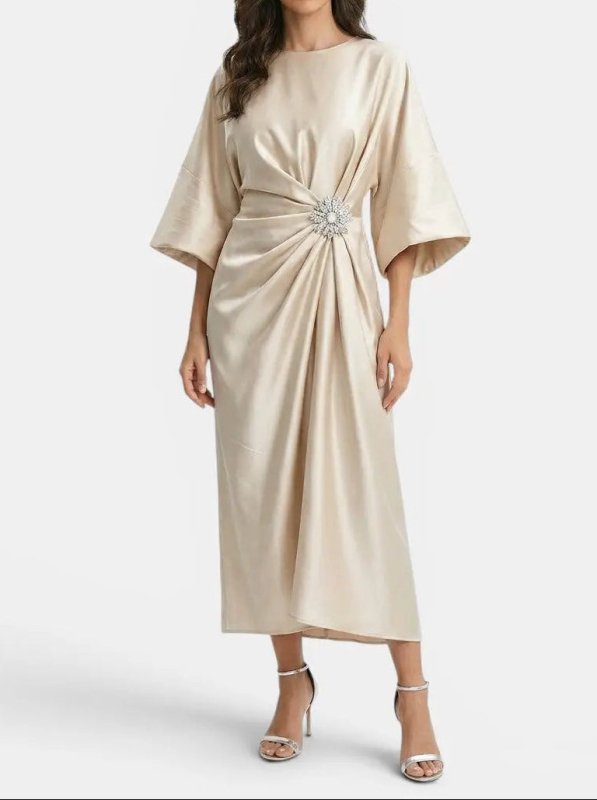 Women's Luxurious Shine Maxi Dress | Elegant Long Formal Evening Gown - Velshara store