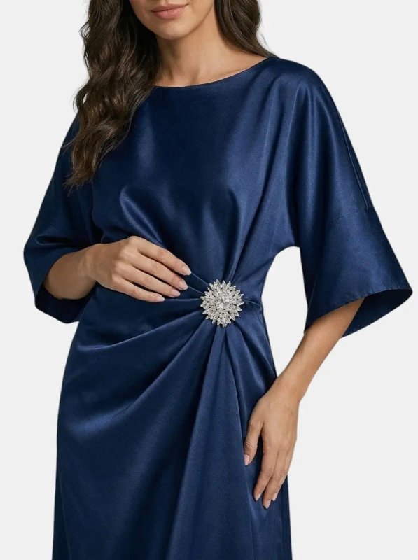 Women's Luxurious Shine Maxi Dress | Elegant Long Formal Evening Gown - Velshara store