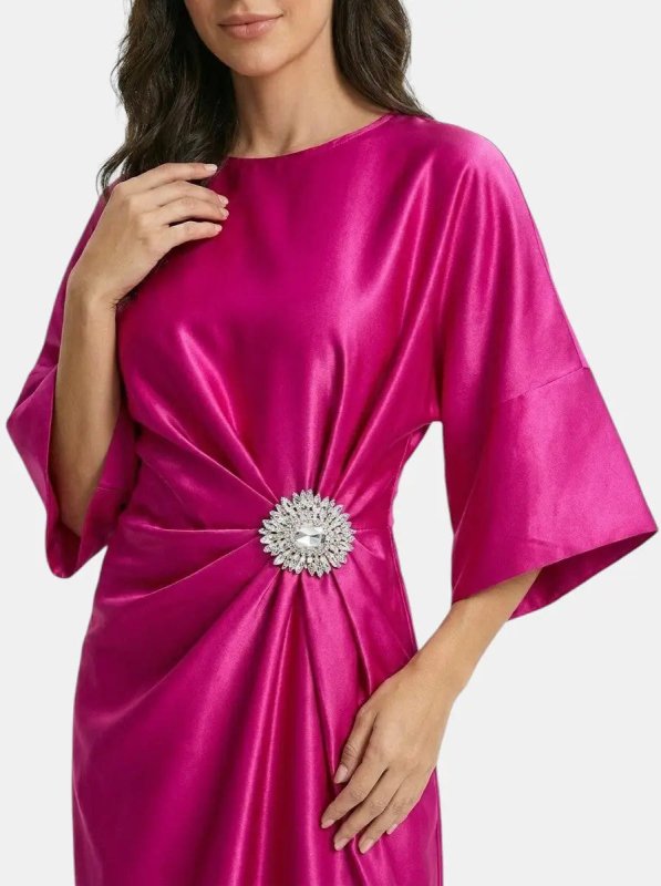 Women's Luxurious Shine Maxi Dress | Elegant Long Formal Evening Gown - Velshara store