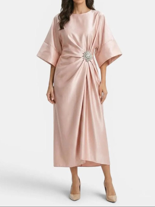 Women's Luxurious Shine Maxi Dress | Elegant Long Formal Evening Gown - Velshara store
