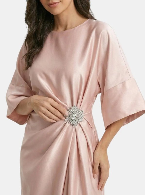 Women's Luxurious Shine Maxi Dress | Elegant Long Formal Evening Gown - Velshara store