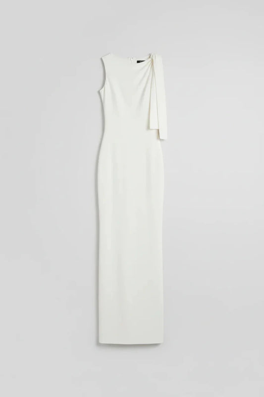 Women’s One Shoulder Maxi Dress – Sleeveless High Waist Design - Velshara store