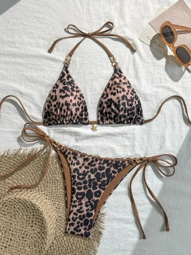 Women’s Polka Dot Bikini Set – Retro Inspired Two Piece Beach Swimwear - Velshara store