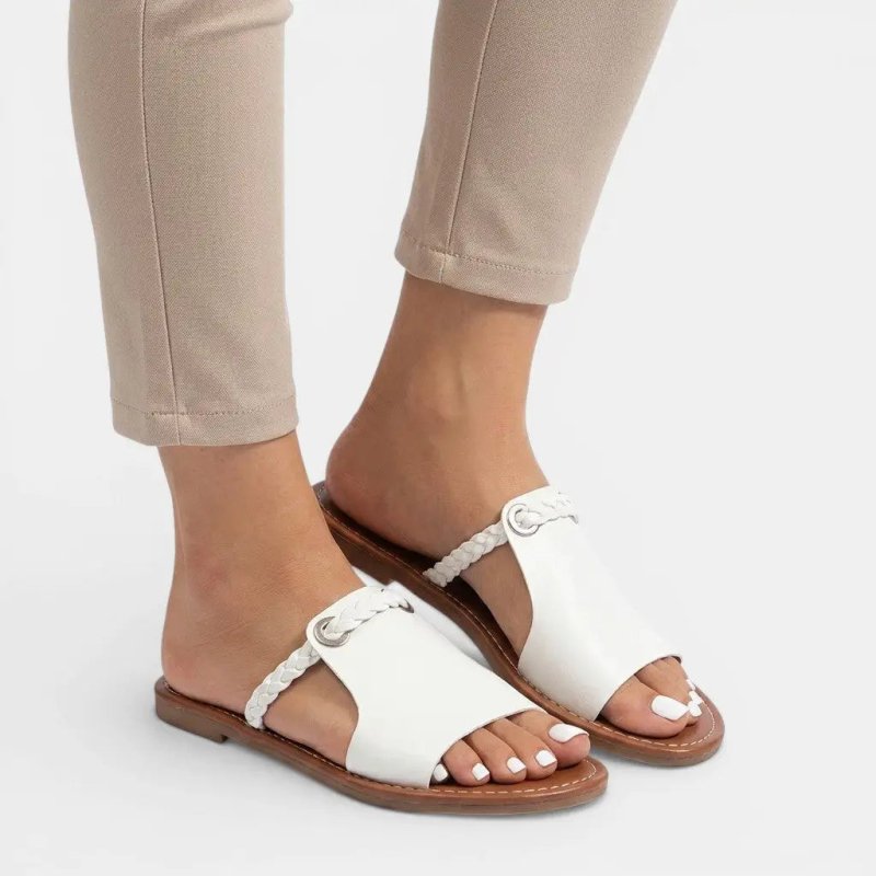 Women's Premium Woven Sandals | Elegant Braided Design for Summer Comfort - Velshara store