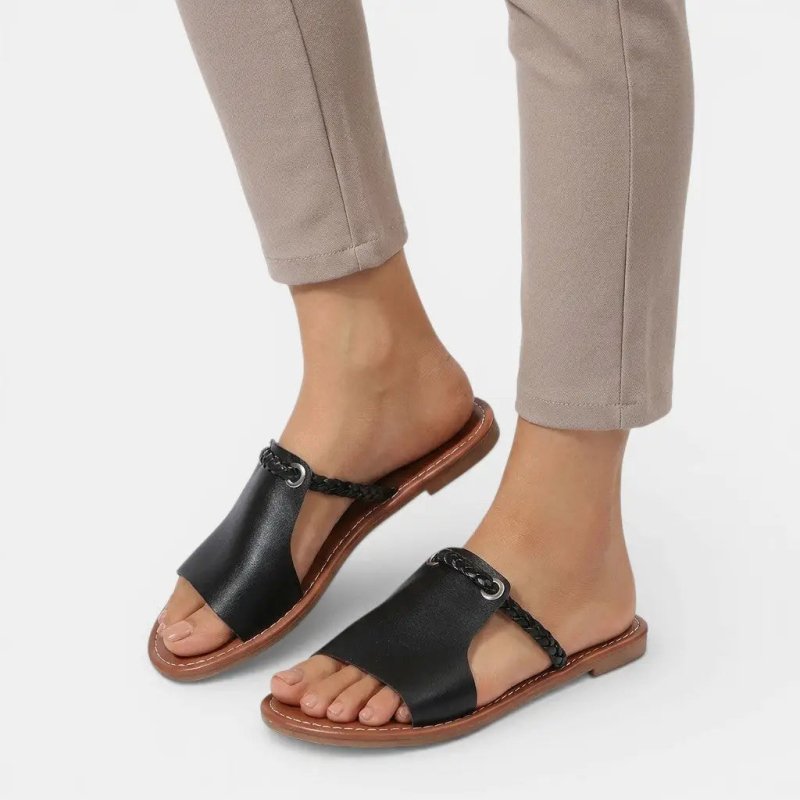 Women's Premium Woven Sandals | Elegant Braided Design for Summer Comfort - Velshara store