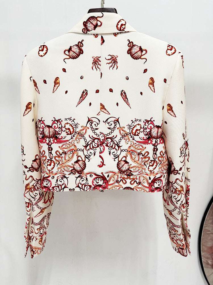 Women’s Printed Suit Set – 3 Piece Cami, Jacket and Pants Outfit - Velshara store