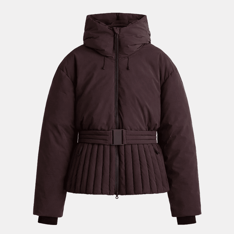 women's puffer jacket Hood – Warm Winter Quilted Hooded Coat for Women - Velshara store
