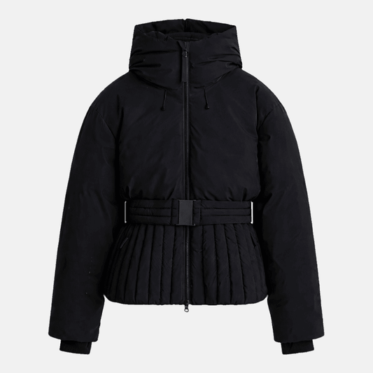 women's puffer jacket Hood – Warm Winter Quilted Hooded Coat for Women - Velshara store