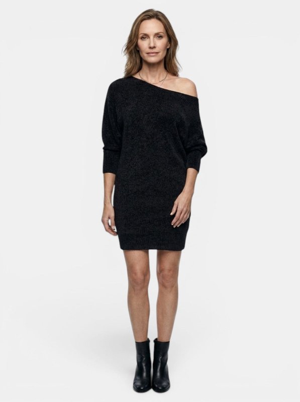 Women's Shimmering Sequined Mini Dress | Relaxed Fit Long Sleeve Cocktail Dress - Velshara store