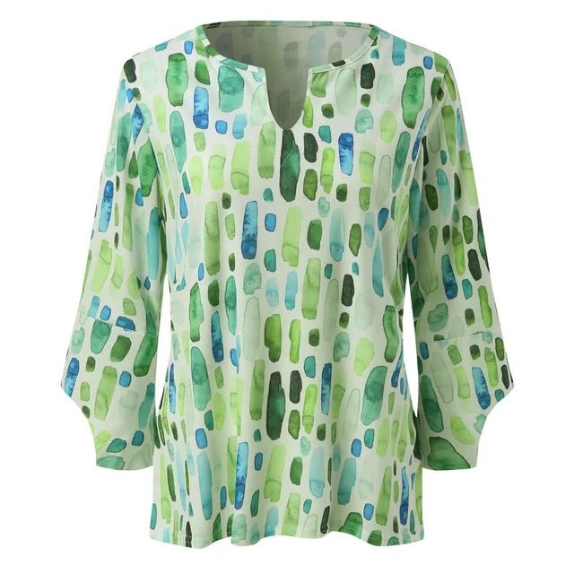 Women's Silk Cotton Blouse | Stylish Loose - Fit Summer Top - Velshara store
